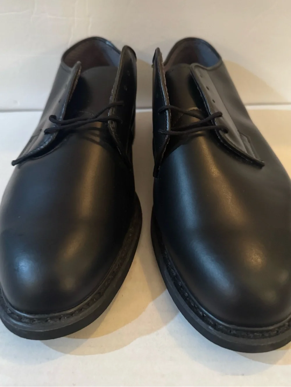 BATES Oxford Leather Shoe Uniform Footwear, Men's, Size 10 3E
